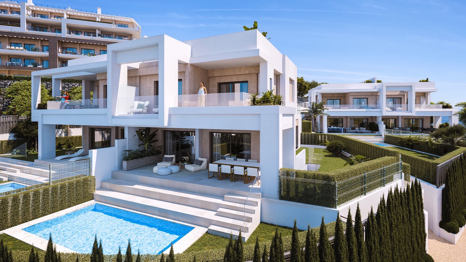 New Build Semi-Detached Villa in Estepona (Selwo)